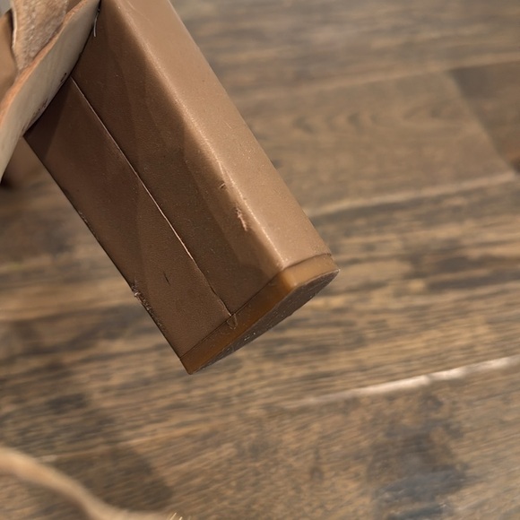 Sam Edelman Yardley tan nude suede heels sz 10​​​ - Picture 5 of 6